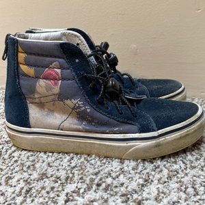 rad great white shark vans high tops